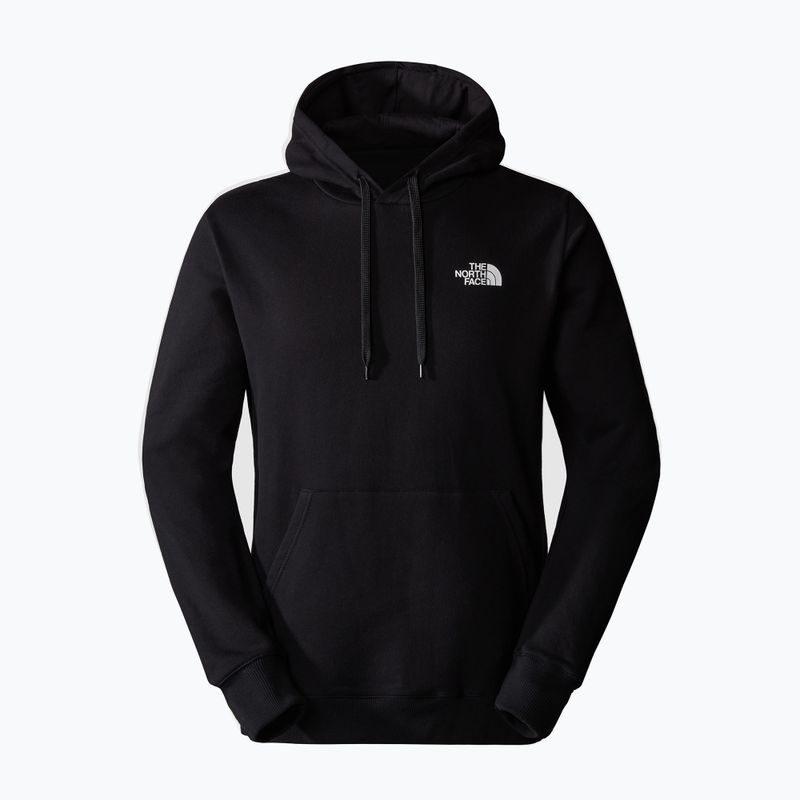 Felpa da trekking da uomo The North Face Outdoor Graphic Hoodie Nero chiaro 4
