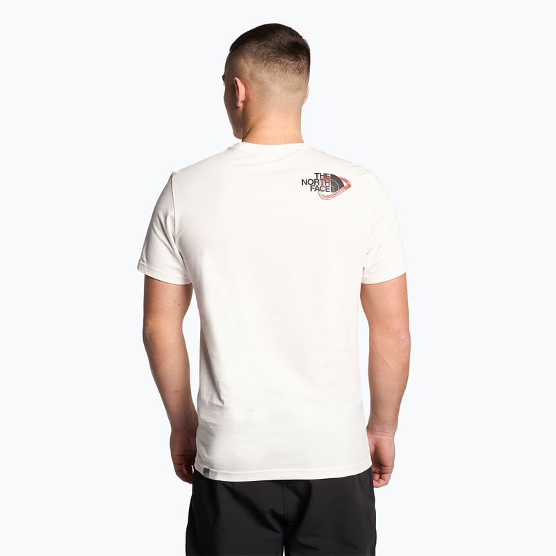 Maglietta da trekking da uomo The North Face Outdoor Graphic bianco 3