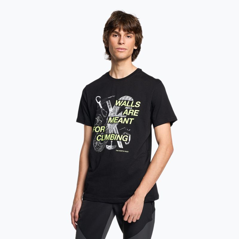 Maglietta da trekking da uomo The North Face Outdoor Graphic nero