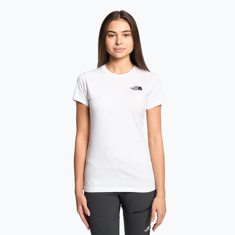 Maglietta trekking donna The North Face Outdoor Graphic bianco