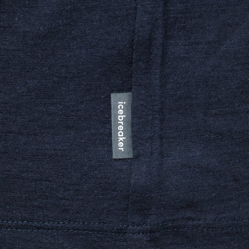 Icebreaker Tech Lite II 7 Mountain Tops Uomo Camicia da trekking midnight navy 9