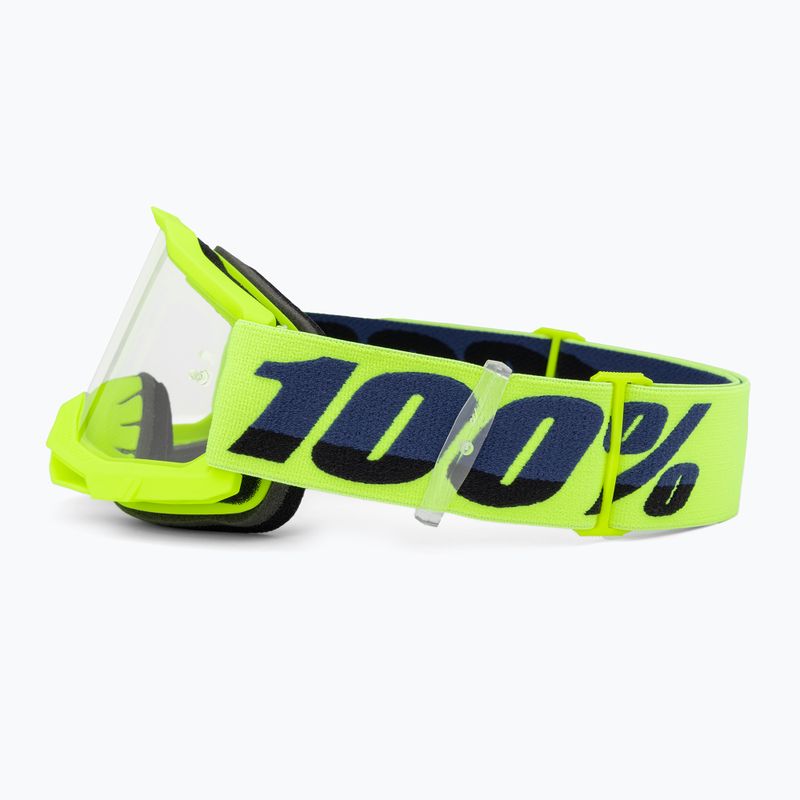 Occhiali da ciclismo per bambini 100% Accuri 2 Junior fluo/giallo/chiaro 4