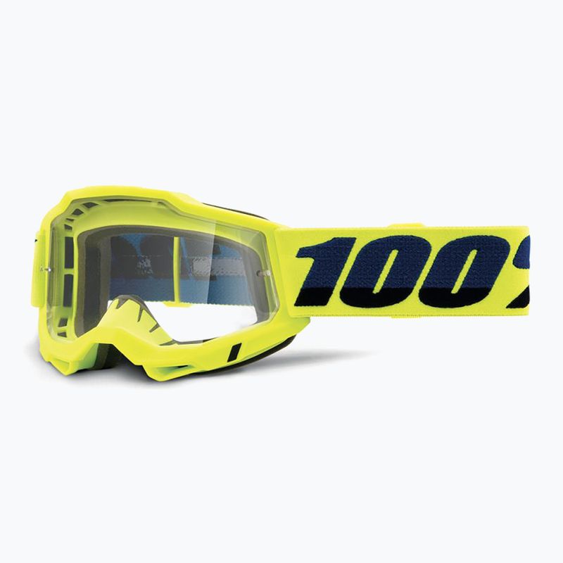 Occhiali da ciclismo per bambini 100% Accuri 2 Junior fluo/giallo/chiaro 5