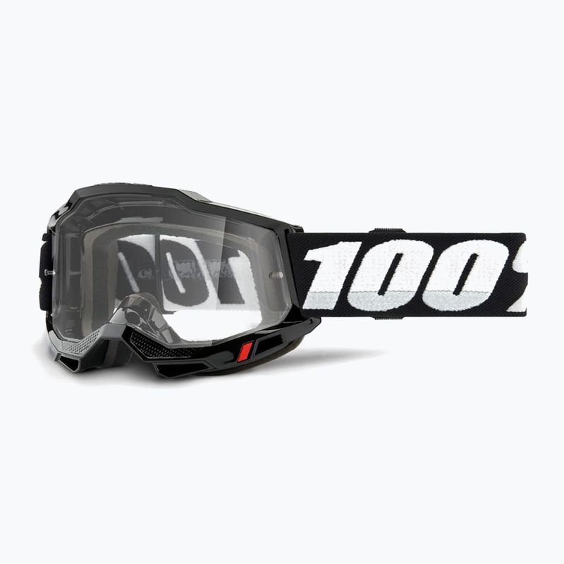 100% Accuri 2 OTG nero/chiaro occhiali da ciclismo