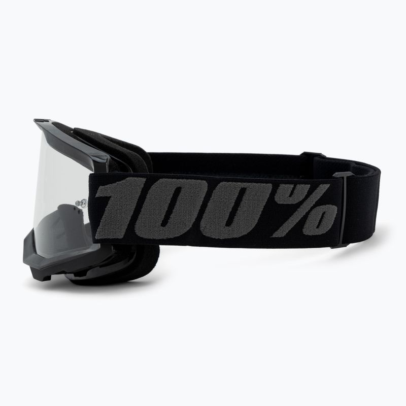Occhiali da ciclismo da uomo 100% Strata 2 nero/chiaro 4