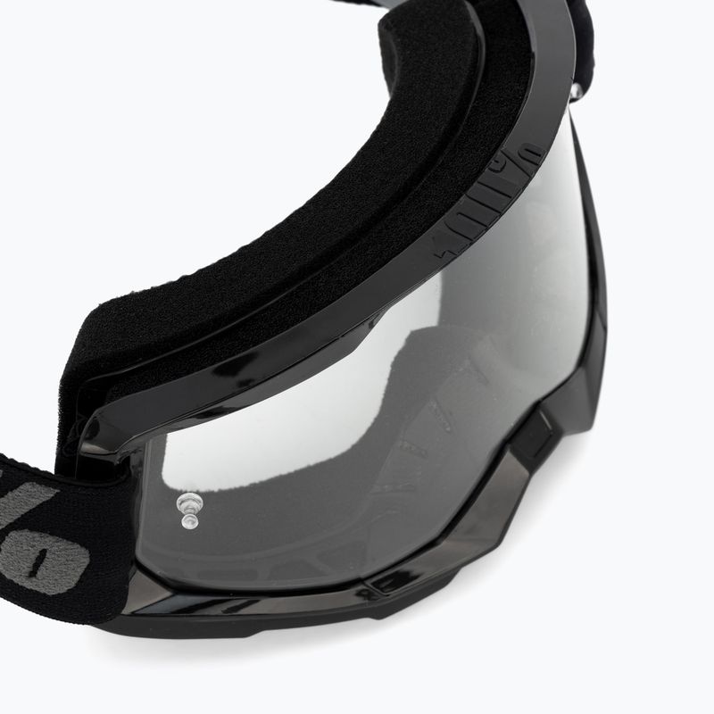 Occhiali da ciclismo da uomo 100% Strata 2 nero/chiaro 5