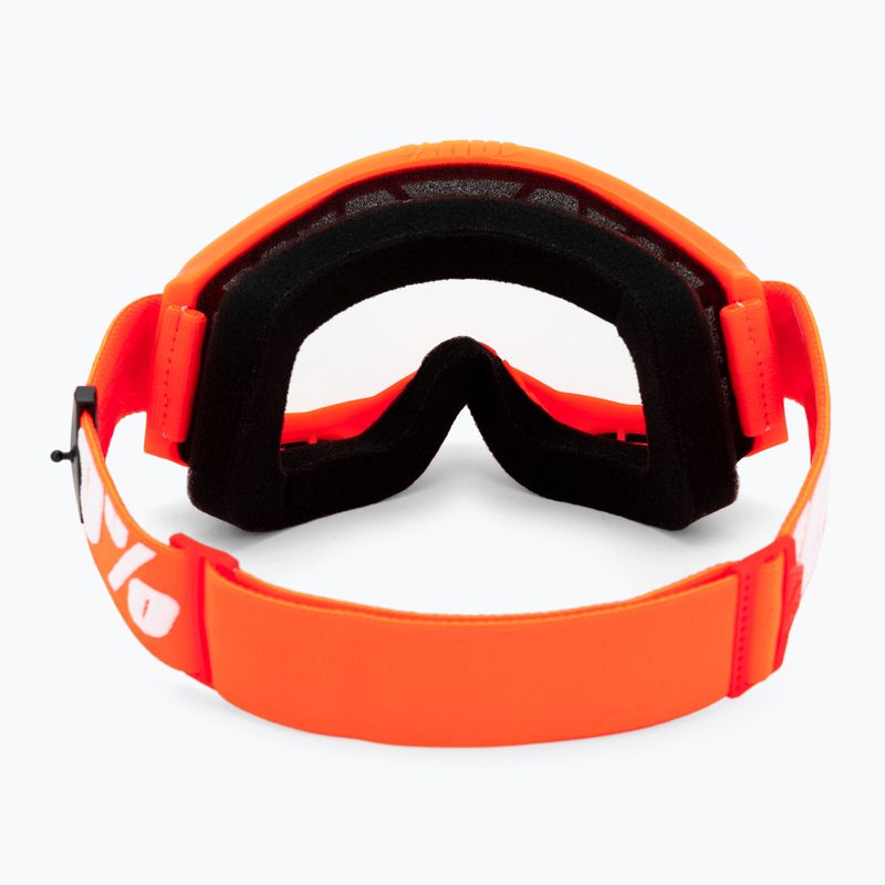 Occhiali da ciclismo da uomo 100% Strata 2 arancione/chiaro 3
