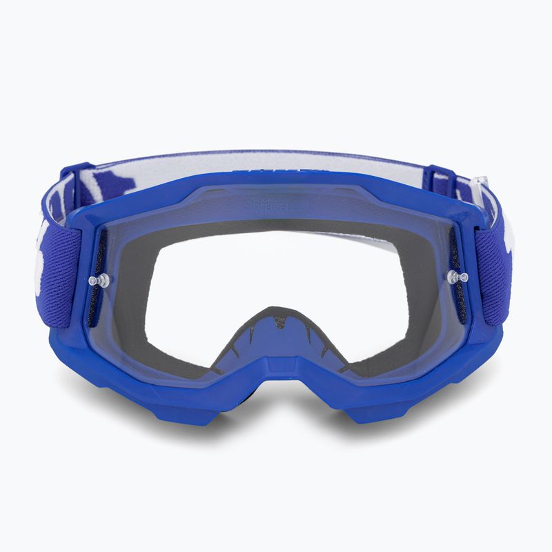 Occhiali da ciclismo per bambini 100% Strata 2 Junior blu/chiaro 2