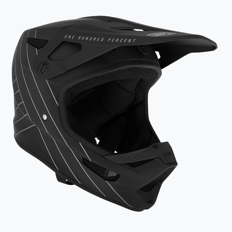 Casco da bici 100% Status black