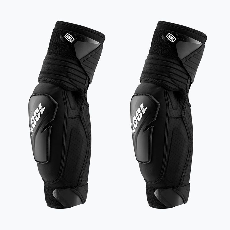 Protezioni per gomiti da bicicletta 100% Fortis Elbow nero
