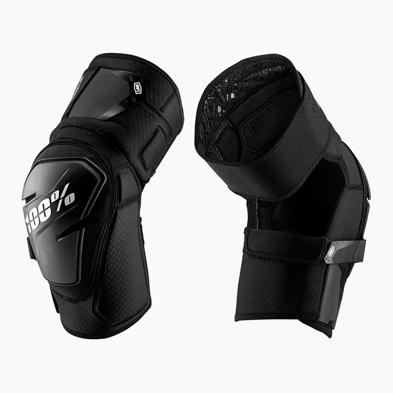 Protezioni per ginocchia da bicicletta 100% Fortis Knee nero 5