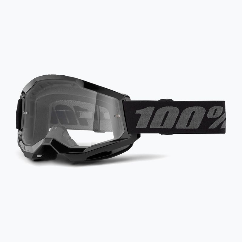Occhiali da ciclismo per bambini 100% Strata 2 Junior nero/chiaro 5