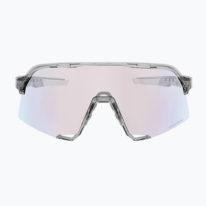 100% S3 occhiali da sole lucidi traslucidi grigio/oro rosa a specchio fotocromatico 8