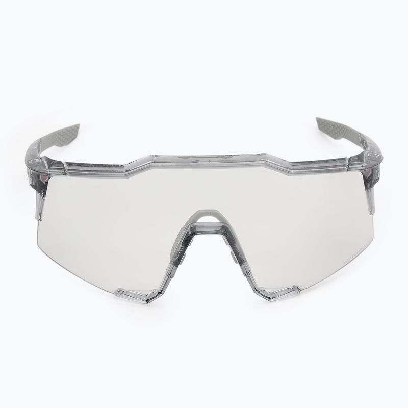 100% Occhiali da sole Speedcraft lucidi grigio traslucido/fotocromie a specchio oro rosa 3