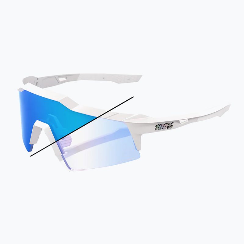 100% Speedcraft SL LE bastille/occhiali da sole fotocromatici a specchio blu 7
