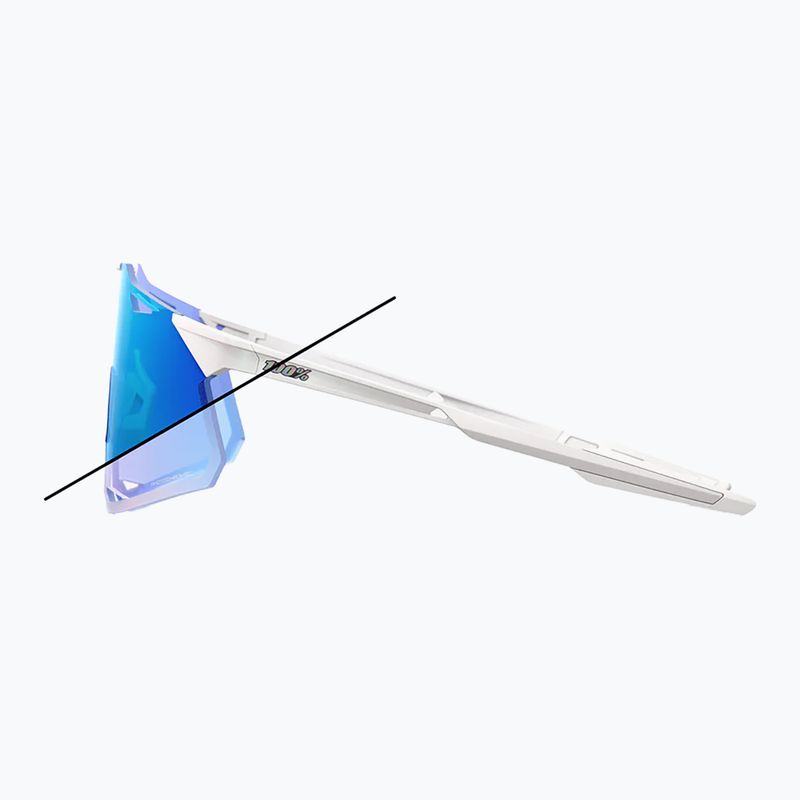 100% Hypercraft LE bastille/occhiali da sole fotocromatici a specchio blu 10