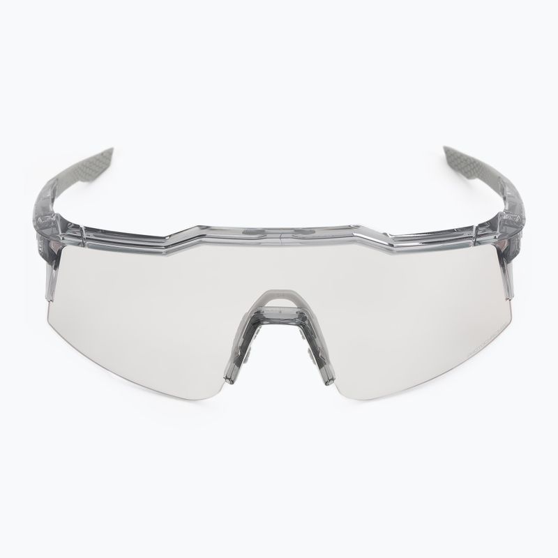 100% Speedcraft SL occhiali da sole lucidi grigio traslucido/oro rosa mirr fotochr 3