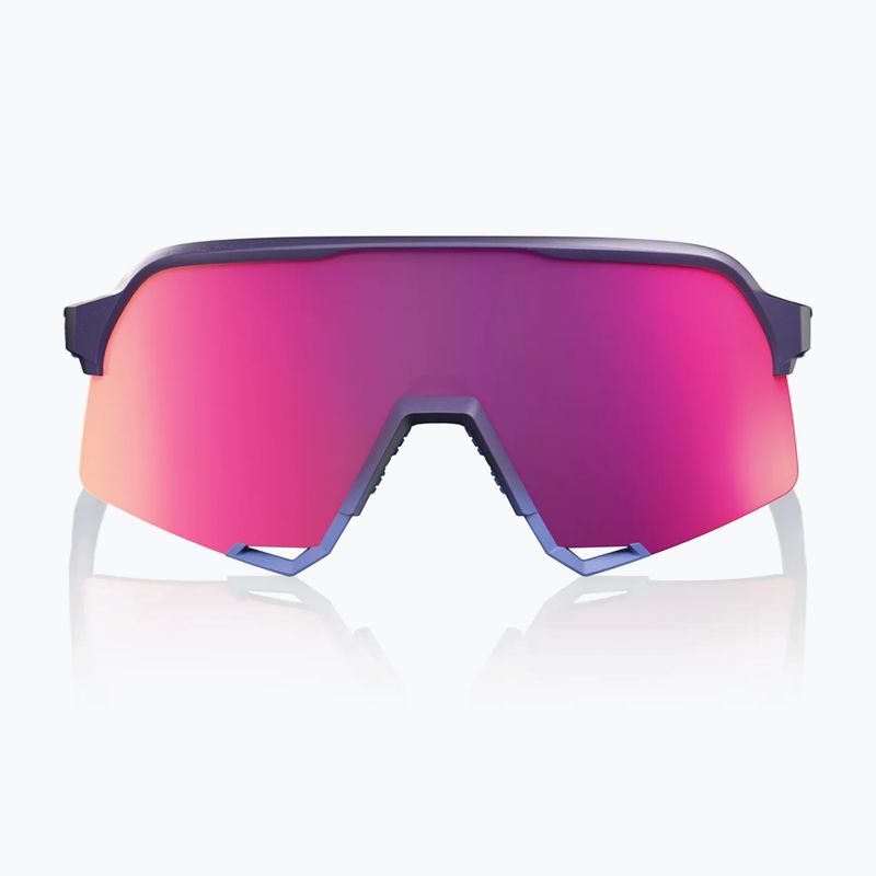 Occhiali da sole 100% S3 satin storm metallic/purple mirror 4