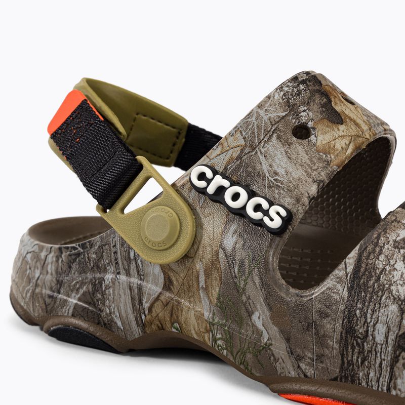 Crocs Realtree Edge AT Sandalo noce 8