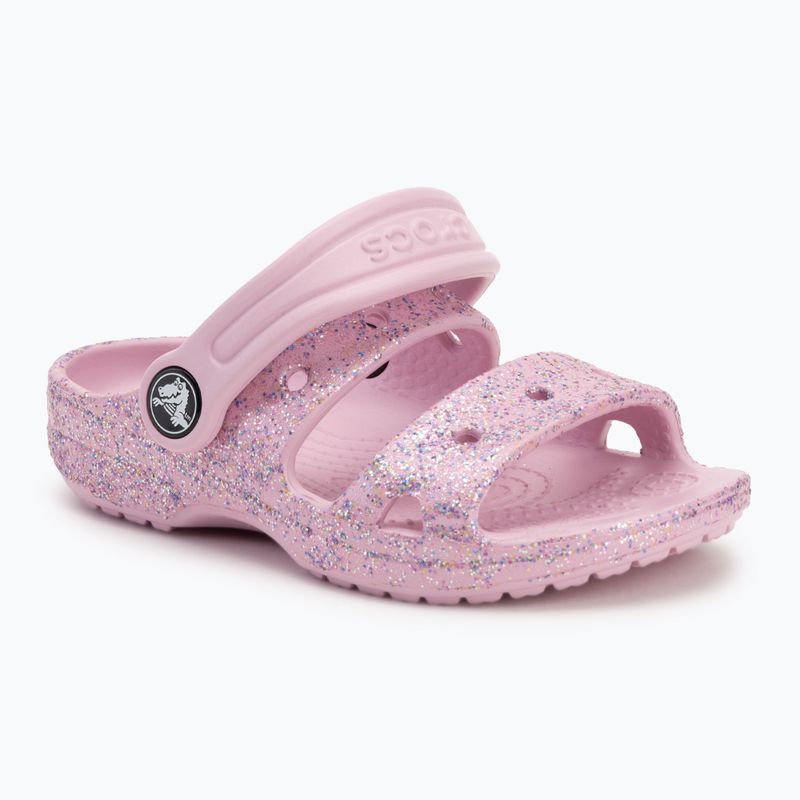 Crocs Classic Glitter Sandal Toddler sandali arcobaleno