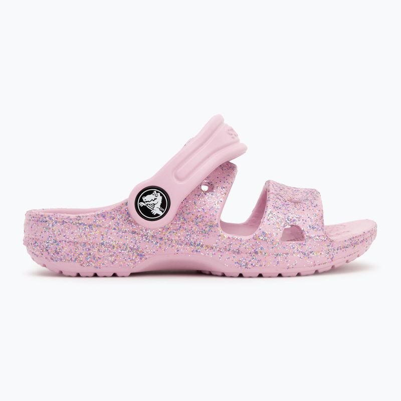 Crocs Classic Glitter Sandal Toddler sandali arcobaleno 3