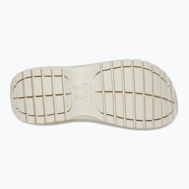 Sandali Crocs Mega Crush da donna in osso 2