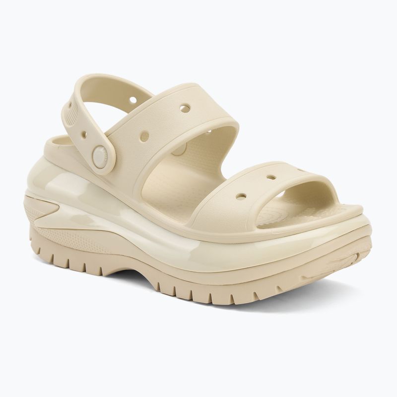 Sandali Crocs Mega Crush da donna in osso 2