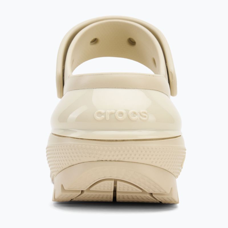 Sandali Crocs Mega Crush da donna in osso 7