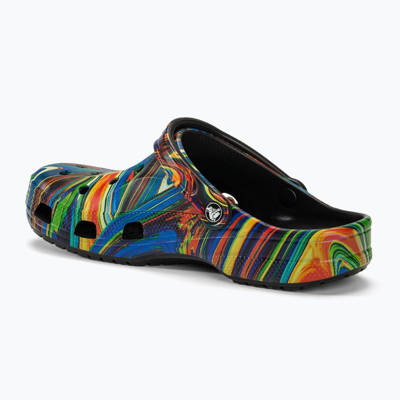 Crocs Baya Seasonal Printed Clog nero/multi Ciabatte da donna 4
