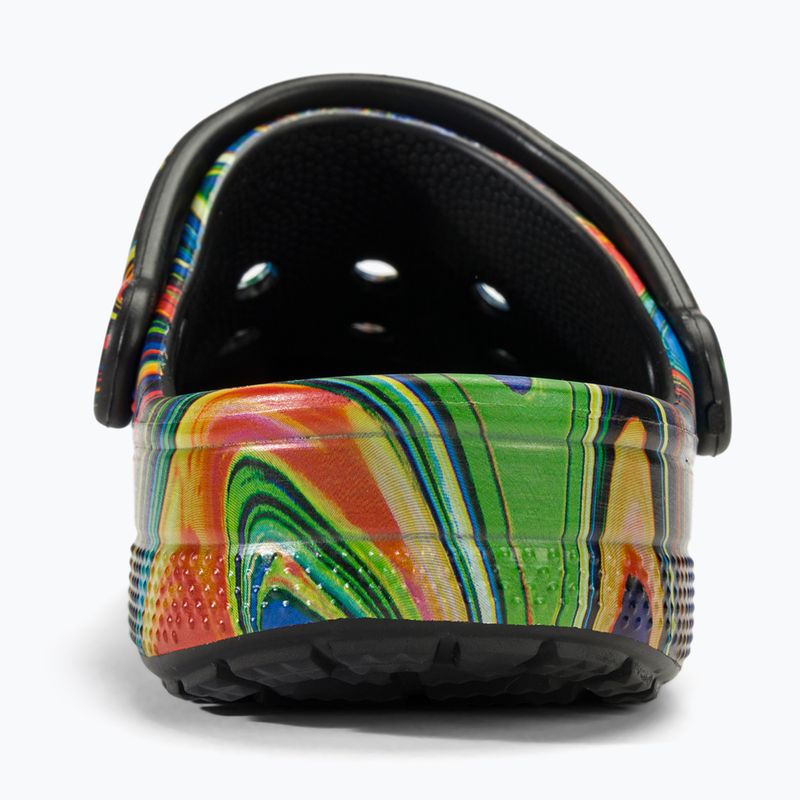 Crocs Baya Seasonal Printed Clog nero/multi Ciabatte da donna 7