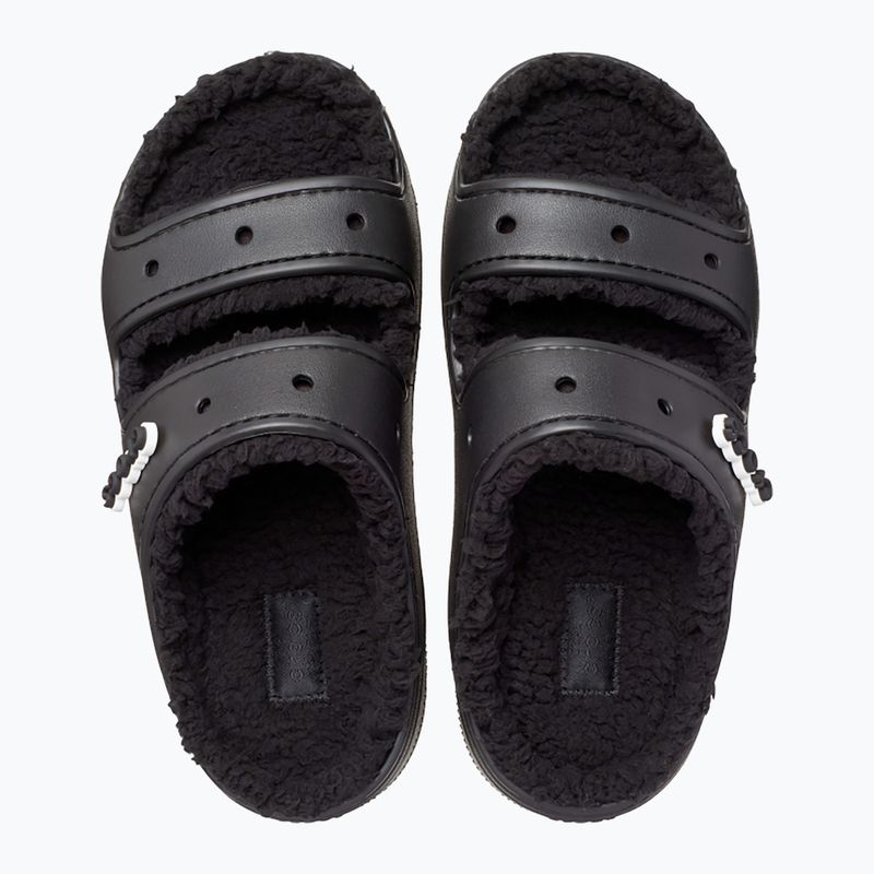 Crocs Classic Cozzzy Sandal nero/nero Ciabatte 12