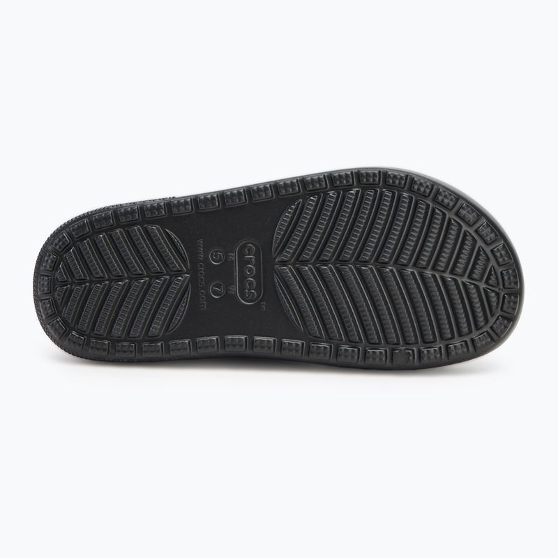 Crocs Classic Cozzzy Sandal nero/nero Ciabatte 4