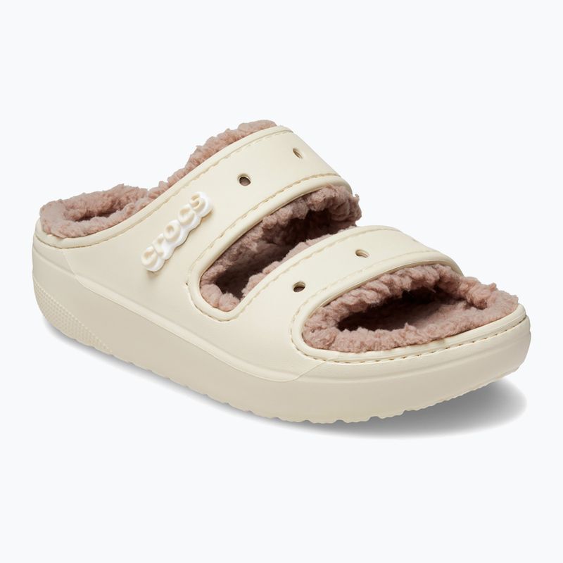 Crocs Classic Cozzzy Sandal osso/fungo Ciabatte 8