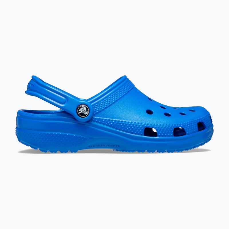 Crocs Classic infradito blu con bullone 2