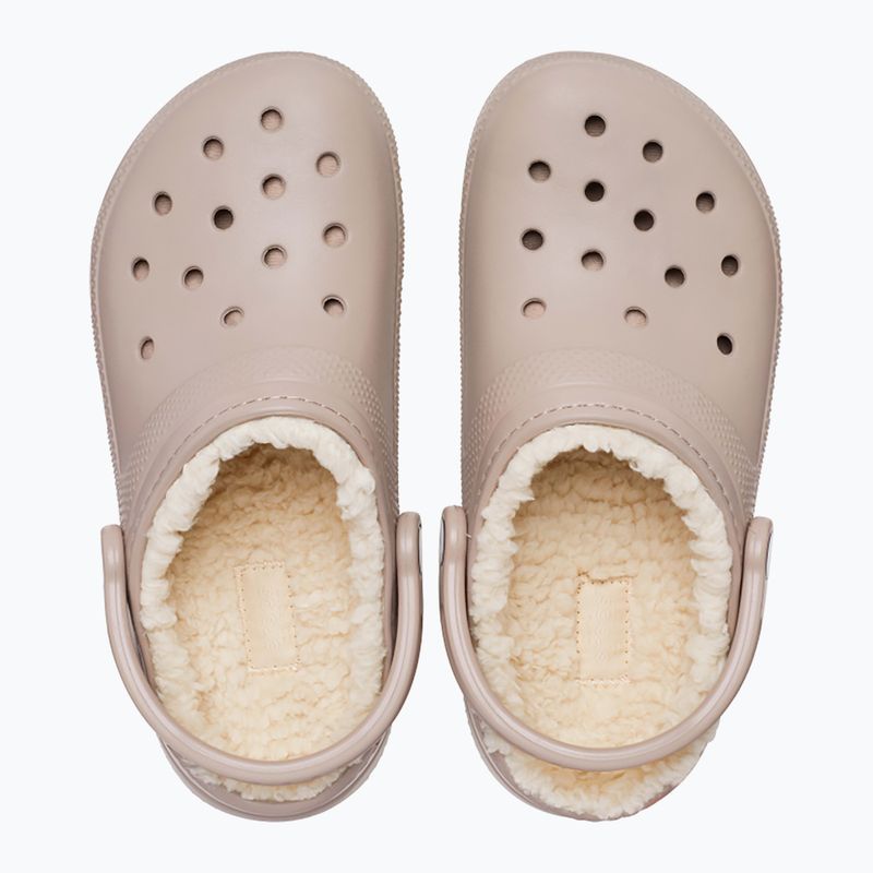 Crocs Classic Clog foderato Ciabatte mushroom/bone 13