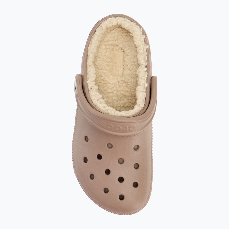 Crocs Classic Clog foderato Ciabatte mushroom/bone 6