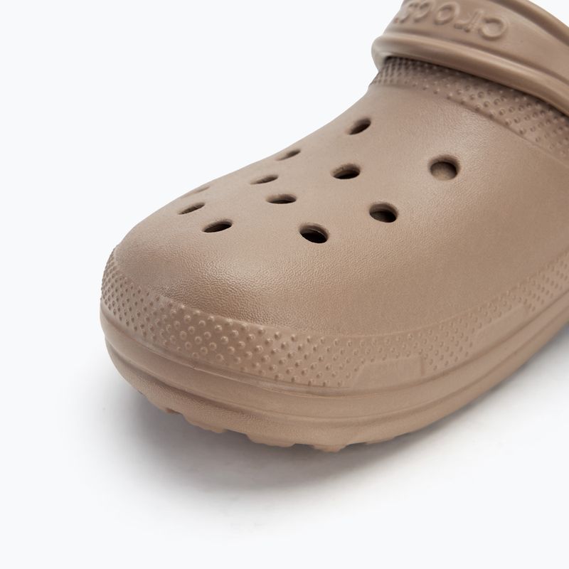 Crocs Classic Clog foderato Ciabatte mushroom/bone 8