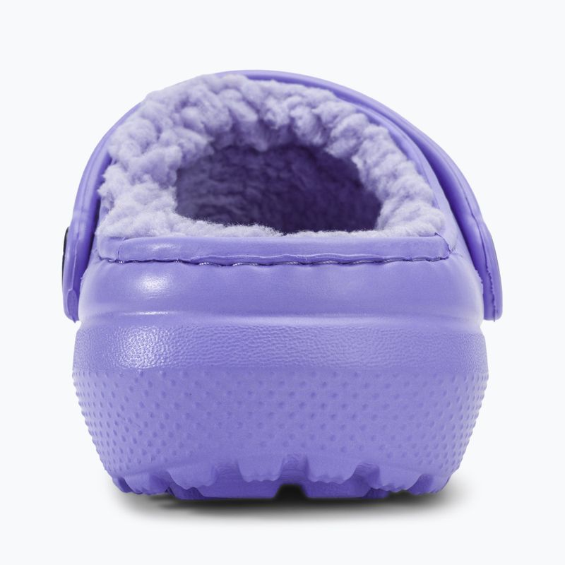 Crocs Classic Foderato digitale viola infradito per bambini 7