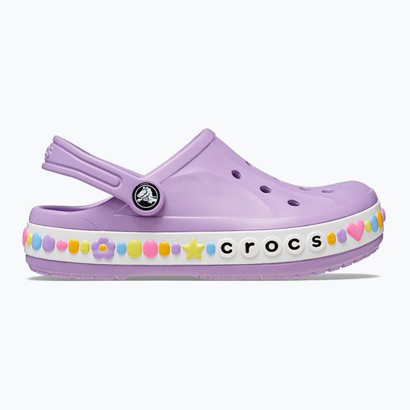 Zoccoli Crocs Bayaband Charm Band per bambini, orchidea 10