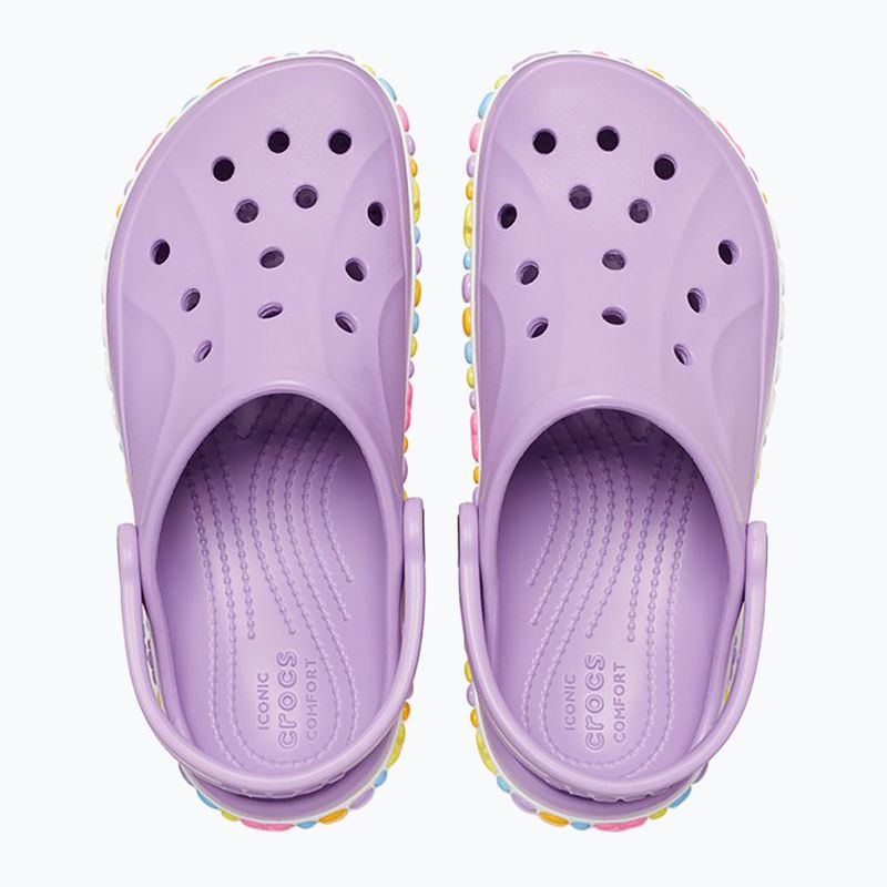 Zoccoli Crocs Bayaband Charm Band per bambini, orchidea 13