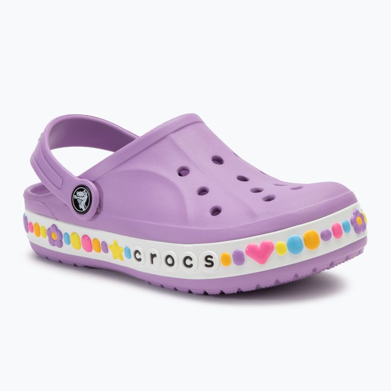 Zoccoli Crocs Bayaband Charm Band per bambini, orchidea 2