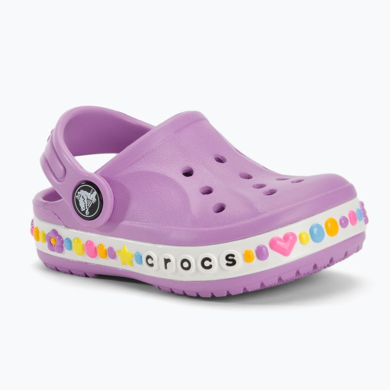 Crocs Bayaband Charm Band Clog Toddler Ciabatte orchidea