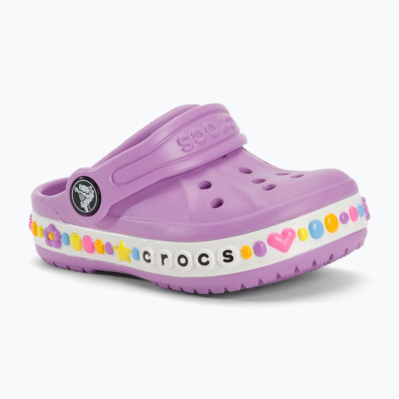 Crocs Bayaband Charm Band Clog Toddler Ciabatte orchidea 2