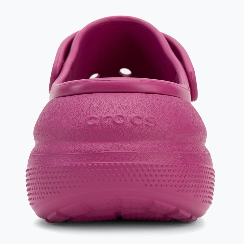Crocs Classic Crush Clog infradito fucsia divertente 7