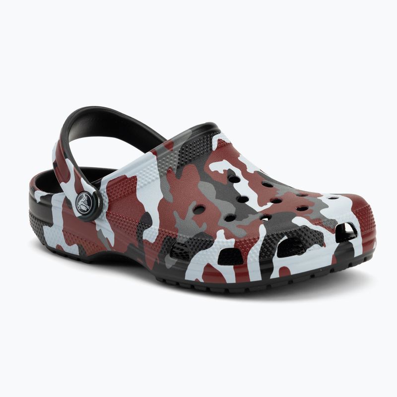 Crocs Classic Printed Camo Clog nero/pepe infradito 2