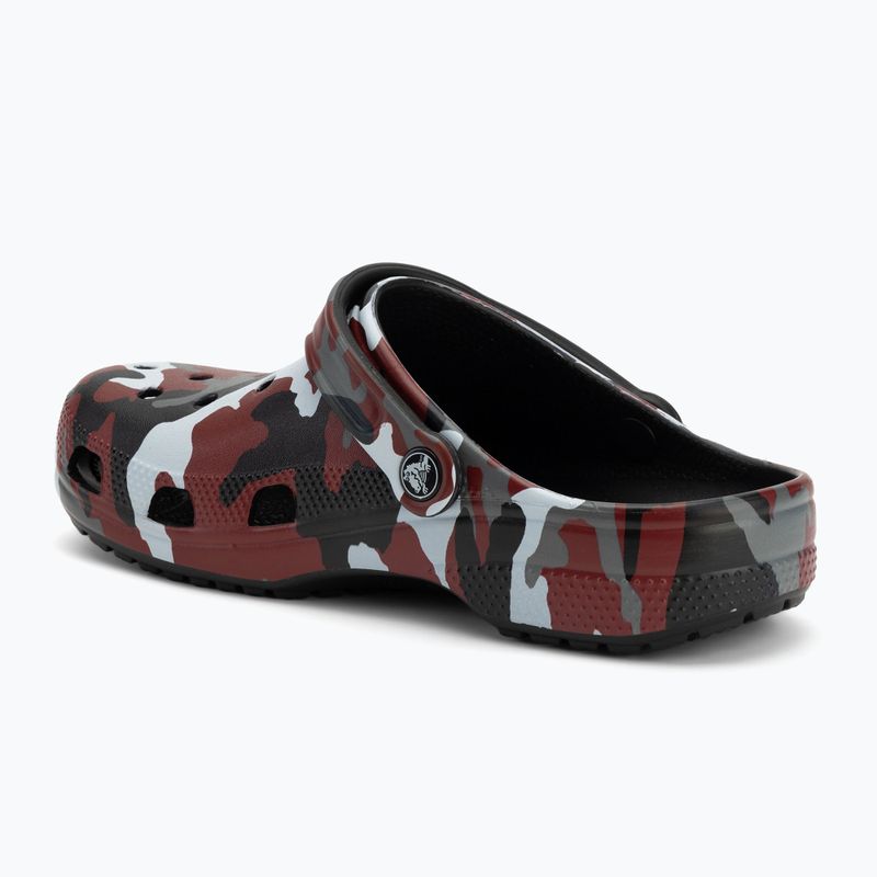 Crocs Classic Printed Camo Clog nero/pepe infradito 4