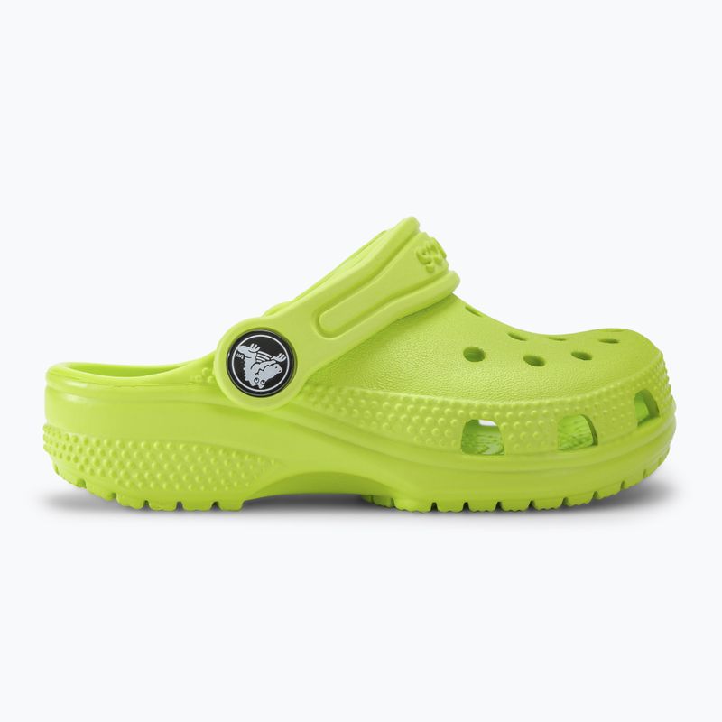 Crocs Classic Clog T limeade infradito per bambini 3