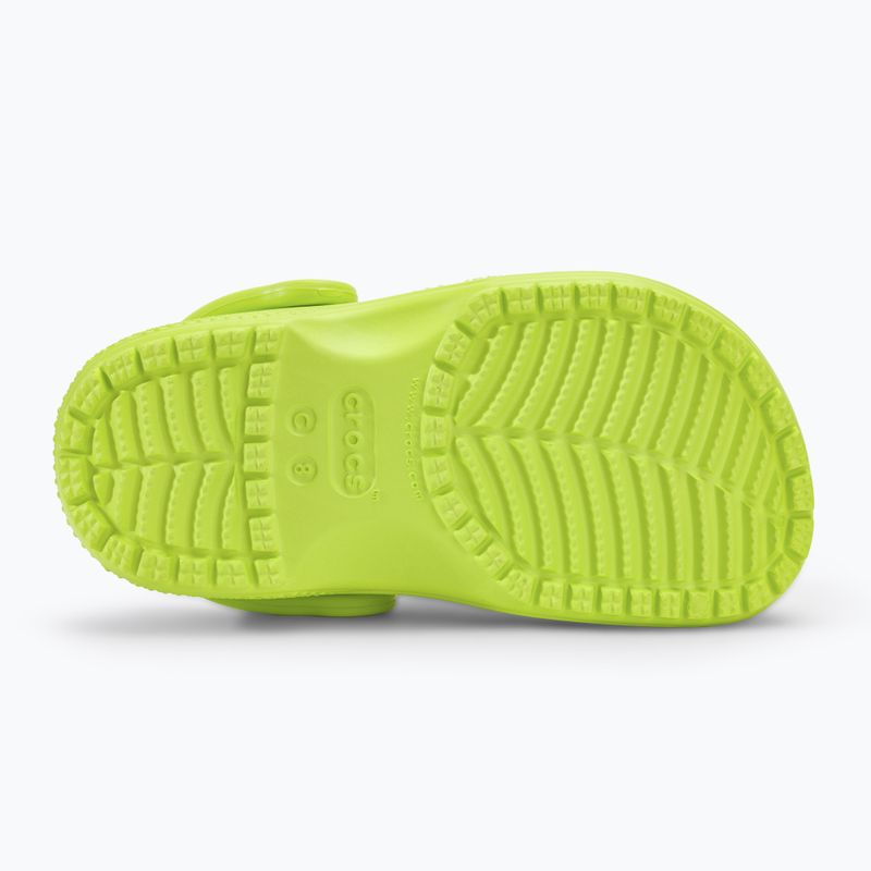 Crocs Classic Clog T limeade infradito per bambini 5