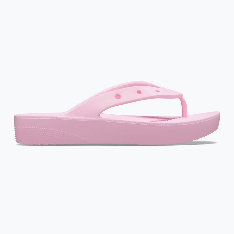 Infradito Crocs Classic Platform flamingo da donna 9