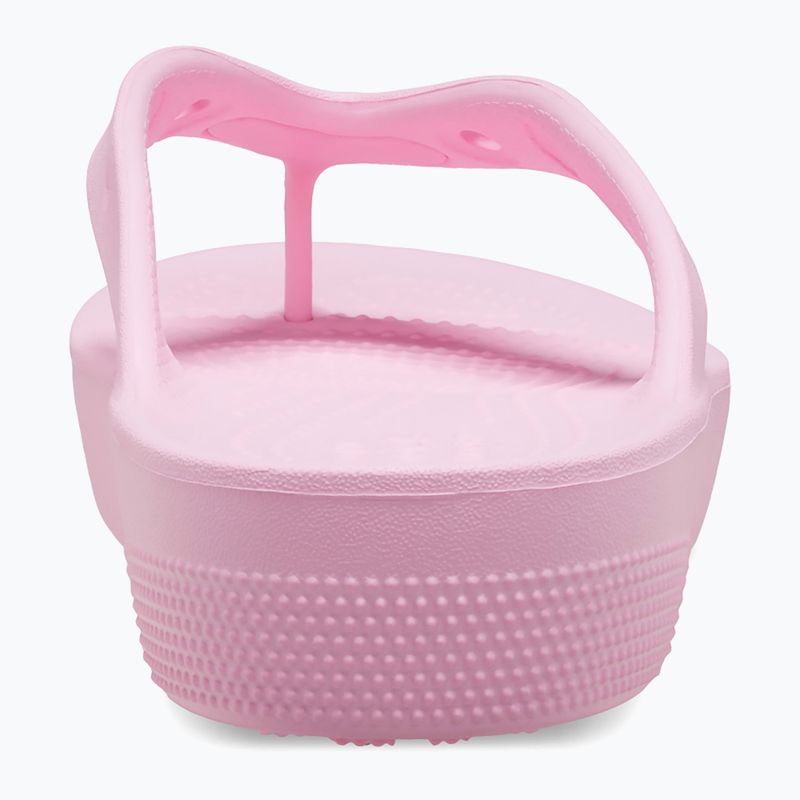 Infradito Crocs Classic Platform flamingo da donna 10